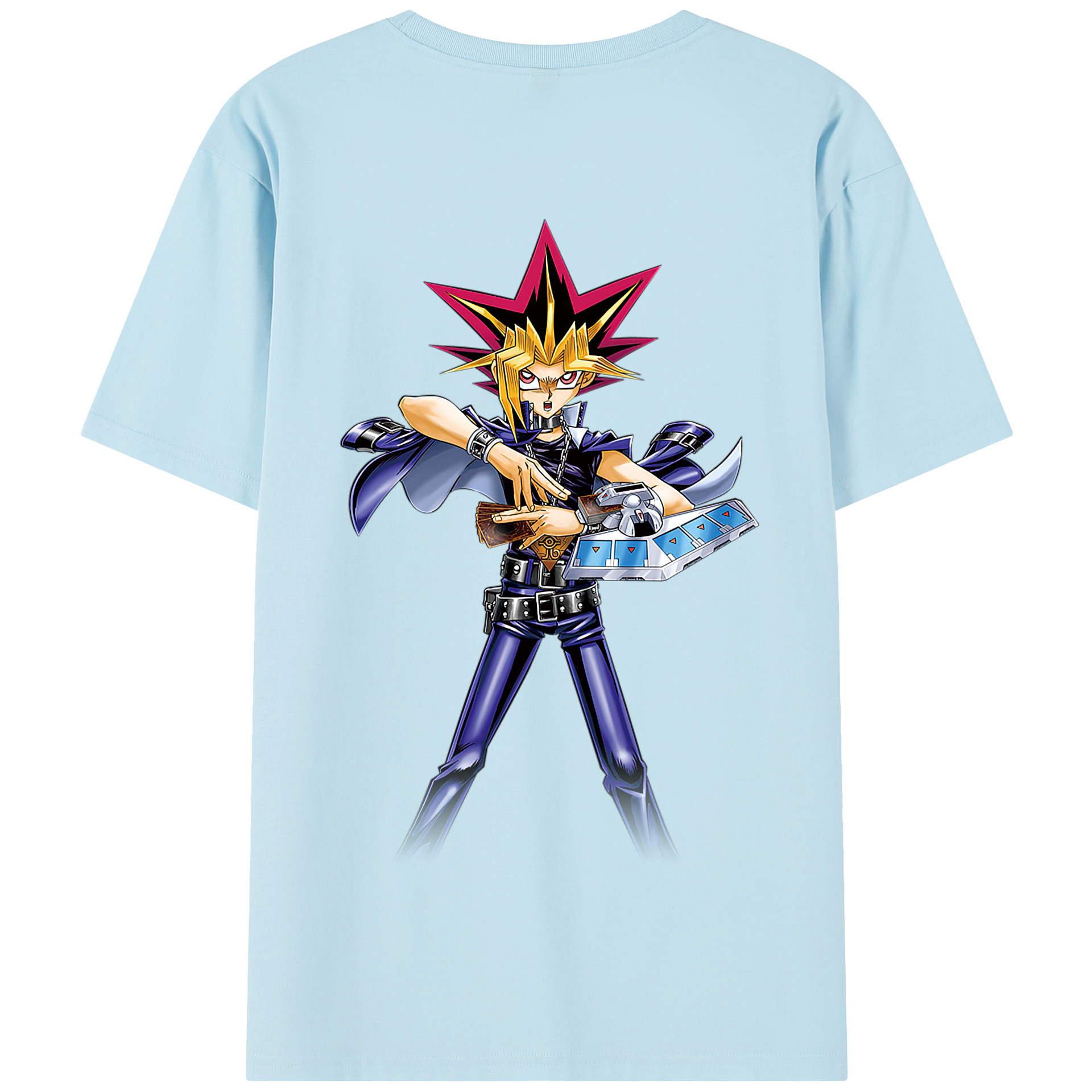 遊☆戯☆王 Yu-Gi-Oh! 綿100％半袖Tシャツ（背面プリント）